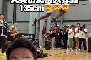 弹跳世界纪录又被破了？扣将Clark1米35弹跳多夸张？